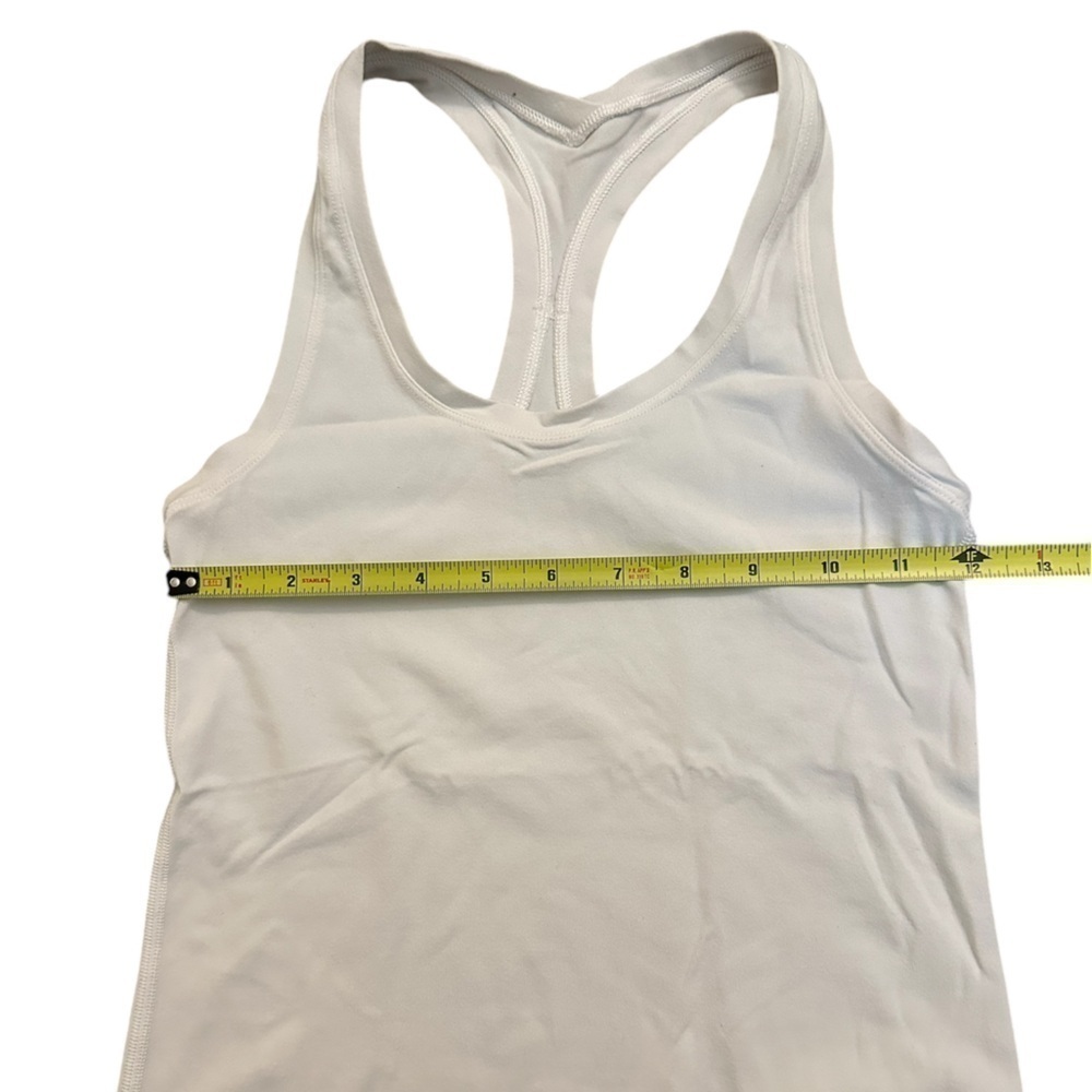 Lululemon White Size 4 Align Tank Hip Length Racerback - Picture 4 of 6